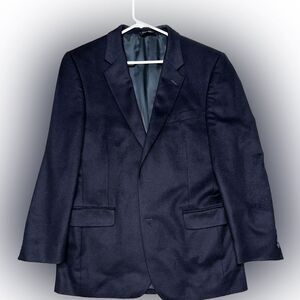 Navy Cashmere Blazer